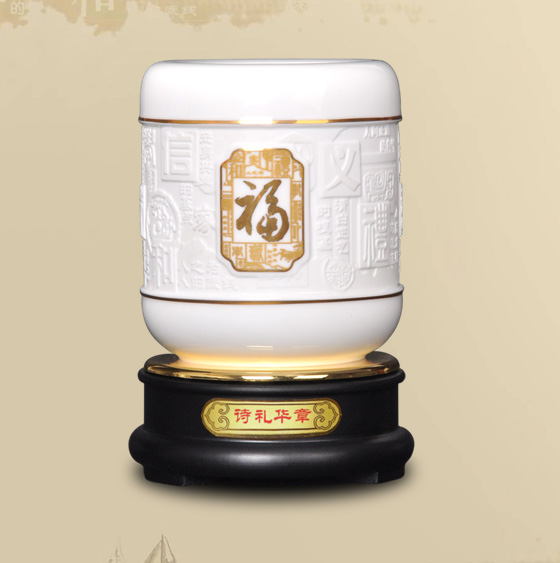 詩禮華章旋轉(zhuǎn)筆筒