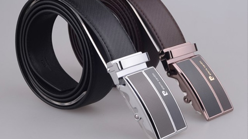 進(jìn)口牛皮自動(dòng)扣皮帶