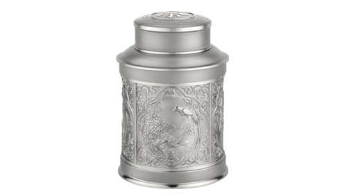 盛世吉祥中號錫罐茶葉罐