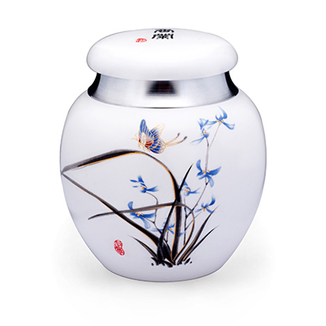 香蘭彩蝶泰國純錫+瓷器