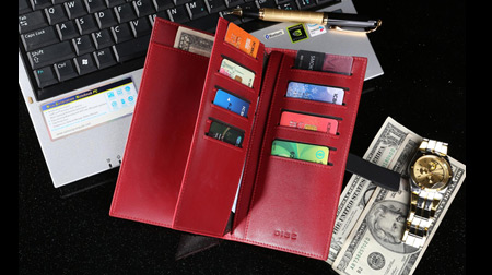 A級(jí)牛皮休閑活頁護(hù)照包（帶U盤）