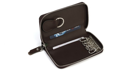 進(jìn)口牛皮鑰匙包