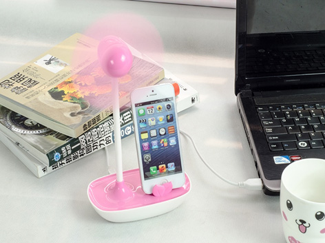 幸運(yùn)草USB風(fēng)扇