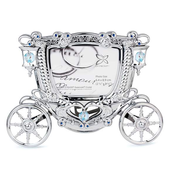 施華洛世奇元素 婚車(chē)相框- 2R相框
