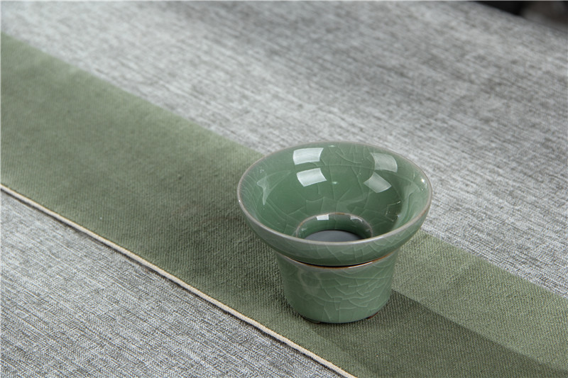 哥窯電鍍和樂融融茶具套組10入