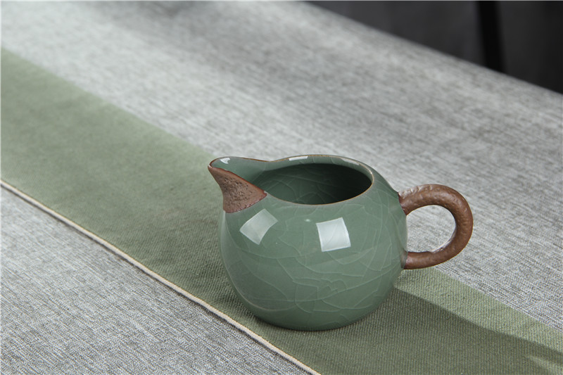 哥窯電鍍和樂融融茶具套組10入