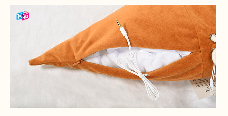 我萌樂(lè)耳寶午睡枕音樂(lè)枕皮皮蝦