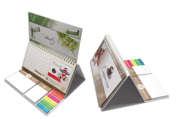 線圈臺(tái)歷便利貼、日歷、便簽紙