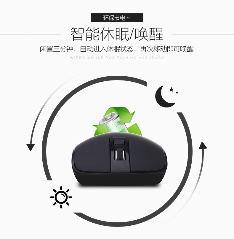 筆記本臺式電腦無線鼠標