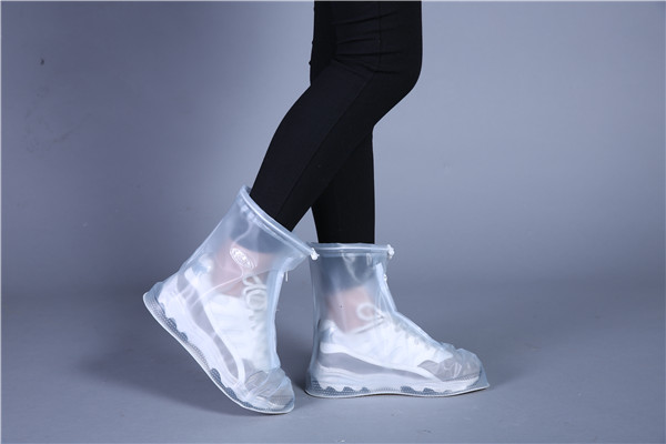 新款中筒款防水鞋套加厚防滑防塵凍防雨鞋套