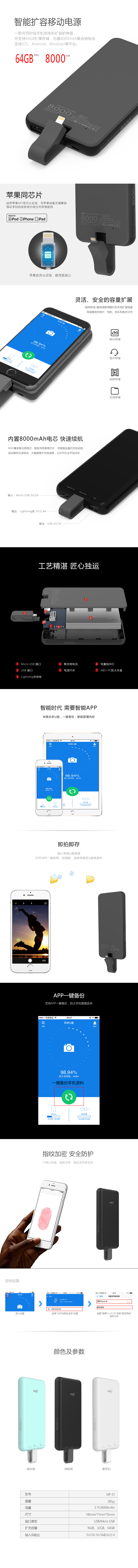 蘋果有線U盤電源MFI認(rèn)證iPhone7/6s/5s iPad高速擴(kuò)容