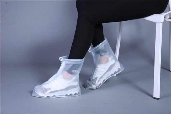 新款中筒款防水鞋套加厚防滑防塵凍防雨鞋套