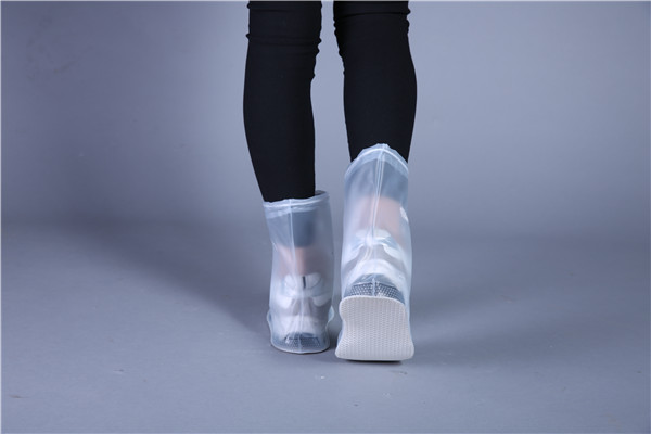 新款中筒款防水鞋套加厚防滑防塵凍防雨鞋套