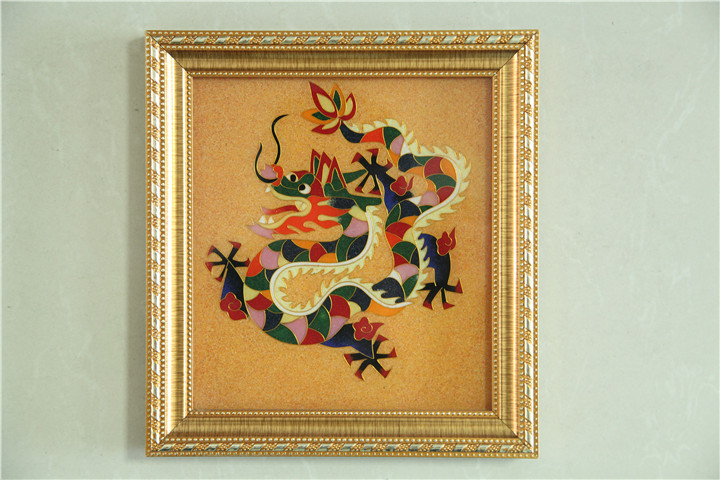 掐絲琺瑯工藝畫十二生肖