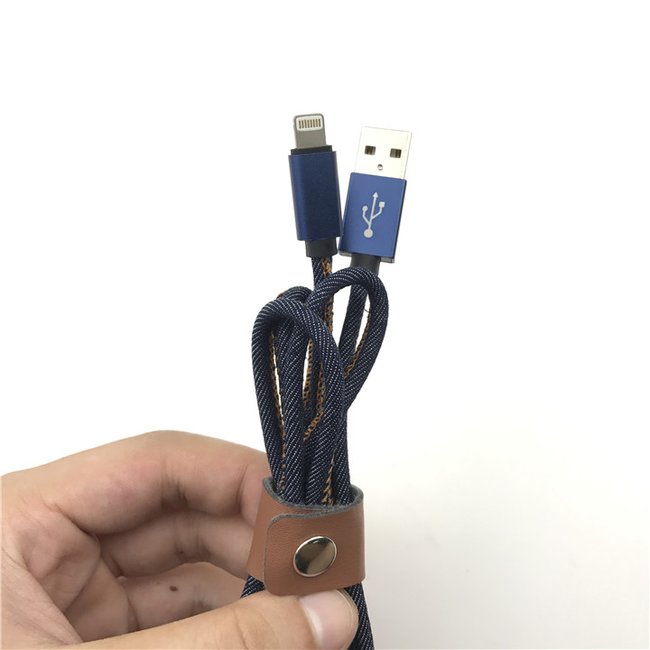 牛仔數(shù)據(jù)線、蘋果手機數(shù)據(jù)線