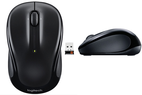 羅技（Logitech）M325 無線光學(xué)鼠標(biāo) 黑色