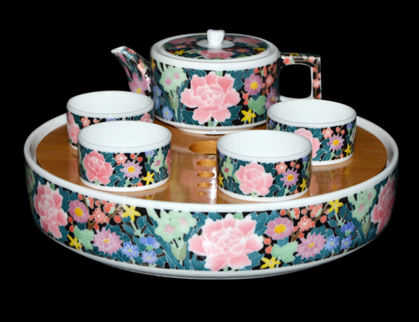 高檔井欄茶具套裝