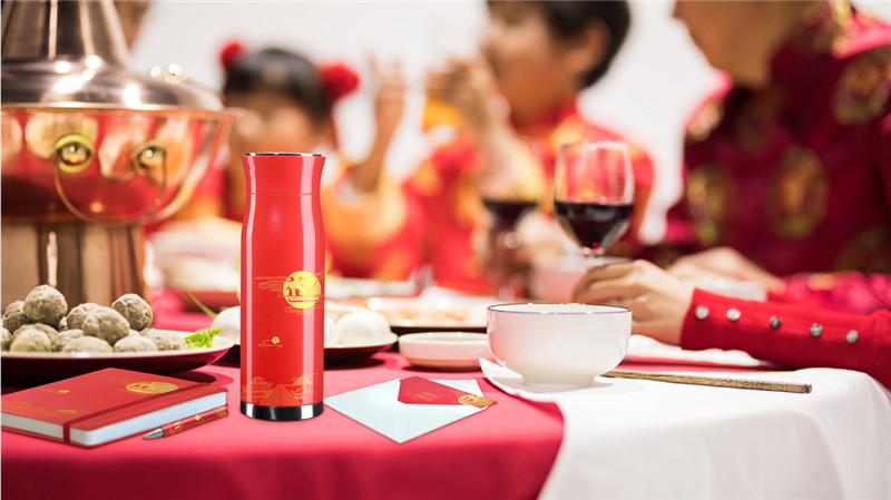 中秋有禮商務禮品套裝（保溫杯、筆記本、筆）