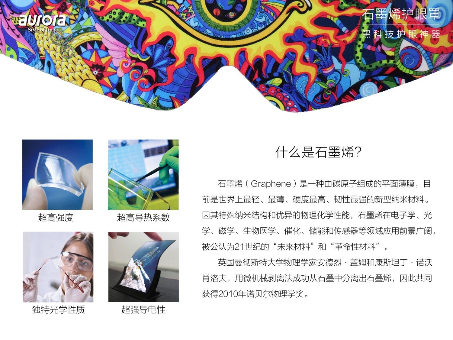 奧羅拉（aurora）石墨烯護(hù)眼罩