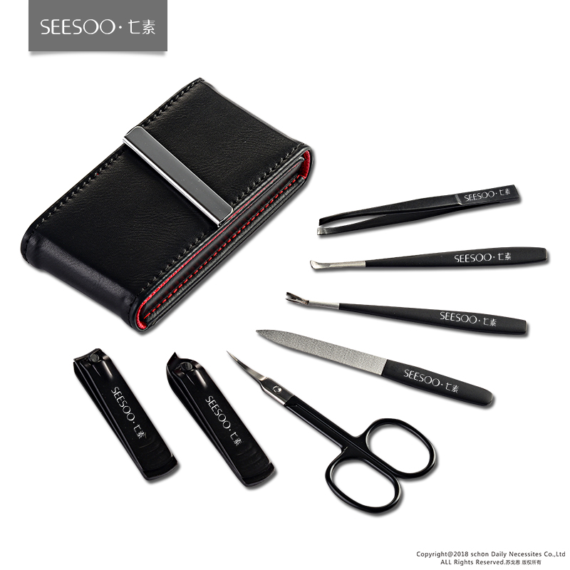 SEESOO七素 商務(wù)酷黑7件套（禮盒裝）