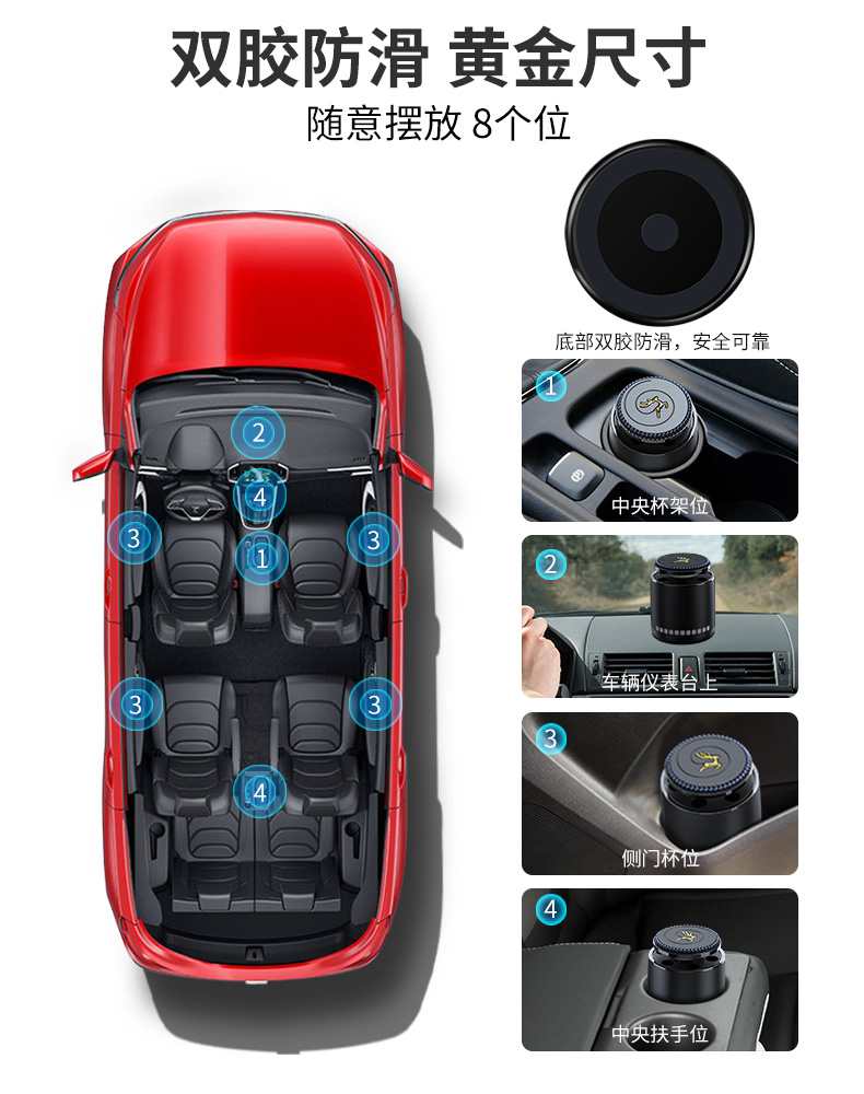 存潔平安款車載香薰（香片款）