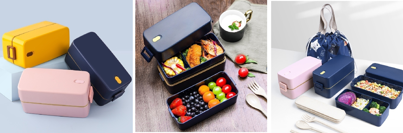 小麥秸稈日式便當(dāng)盒保鮮盒