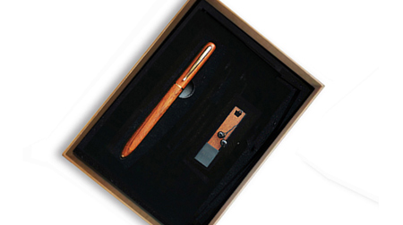 紫光檀 \ 酸枝木U盤(pán) 簽字筆