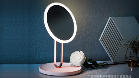 斐色耐智能led化妝鏡 梳妝臺(tái)帶燈家用桌面鏡子網(wǎng)紅芭蕾鏡