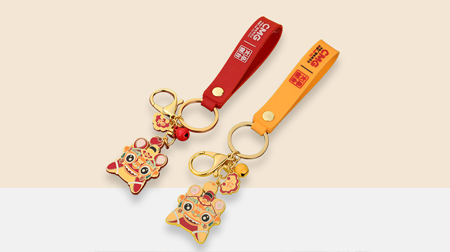總臺(tái)文創(chuàng)和合虎鑰匙扣